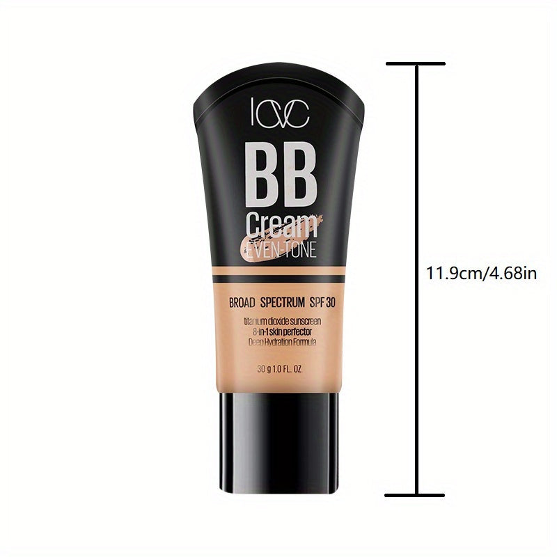 Base de maquillaje BB para mujer de cobertura total, a prueba de agua y de larga duración