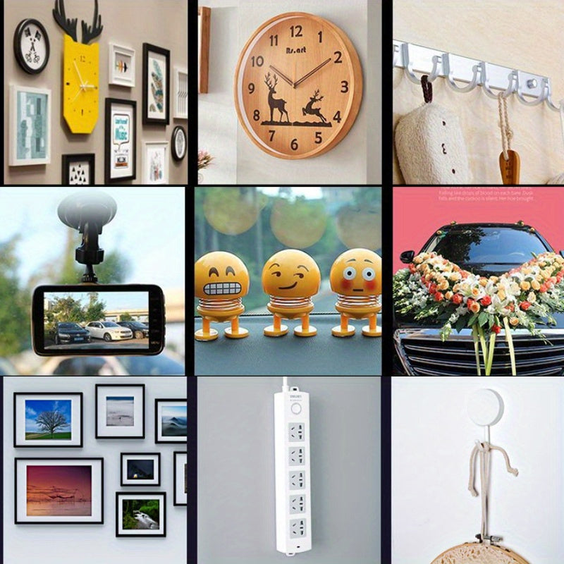 Reusable Double-Sided Adhesive Nano Tape for Furniture Wall Mounting Washable and Reusable 1/3/5m