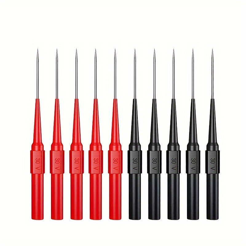 Multimeter Test Probe Back Probe Insulation Puncture Needle Car Tool Kit