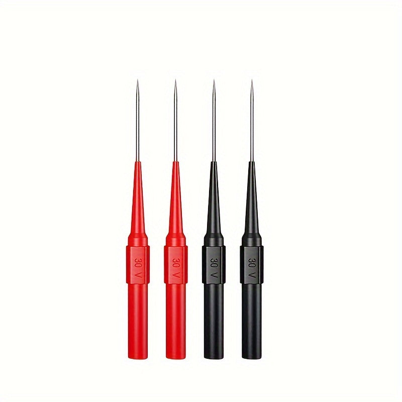 Multimeter Test Probe Back Probe Insulation Puncture Needle Car Tool Kit