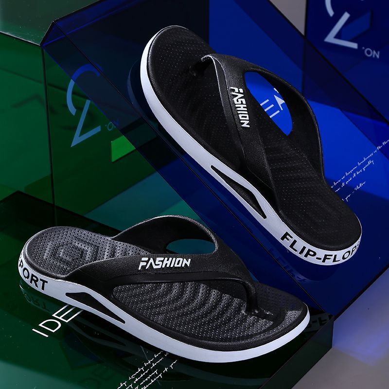 EVA Couple Slippers Anti-Slip Flip Flops Casual Beach Home Leisure