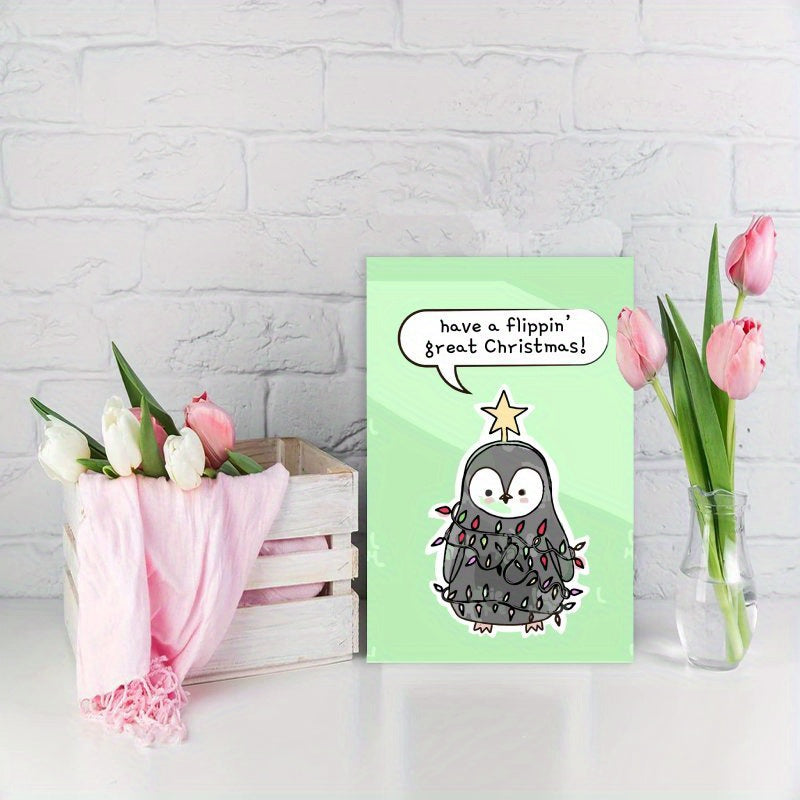 Kulgu to'la Rojdestvo kartasi - Sevimli insonlar, turmush o'rtoqlar, ota-onalar, bolalar va muhim boshqa insonlar uchun ideal sovg'a - Yuqori sifatli qog'oz, qiziqarli tasvir