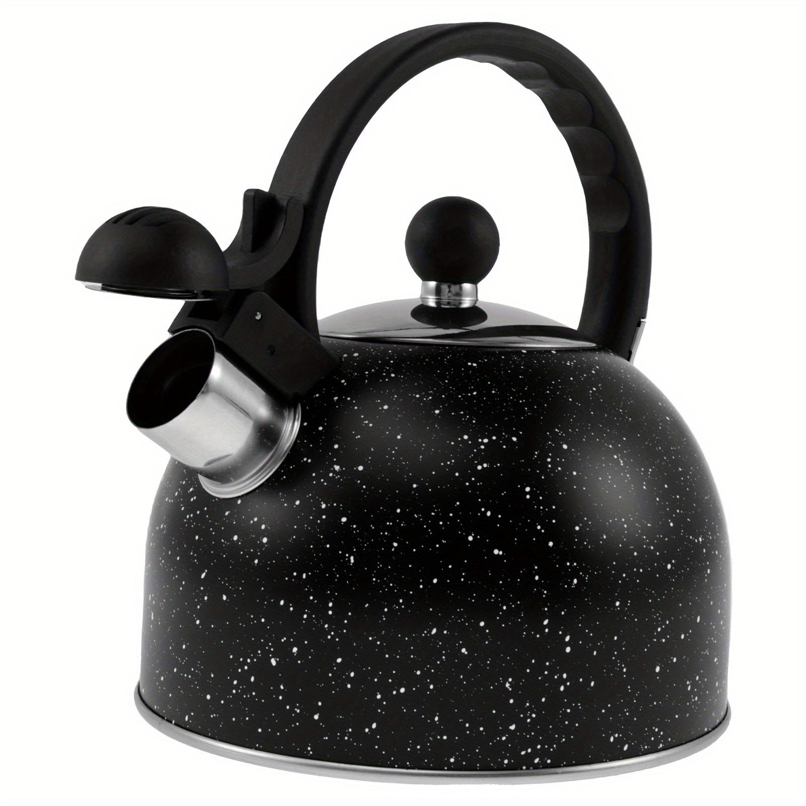 Stainless Steel Whistling Kettle 2.5L for Stove Top Fast Boiling Durable