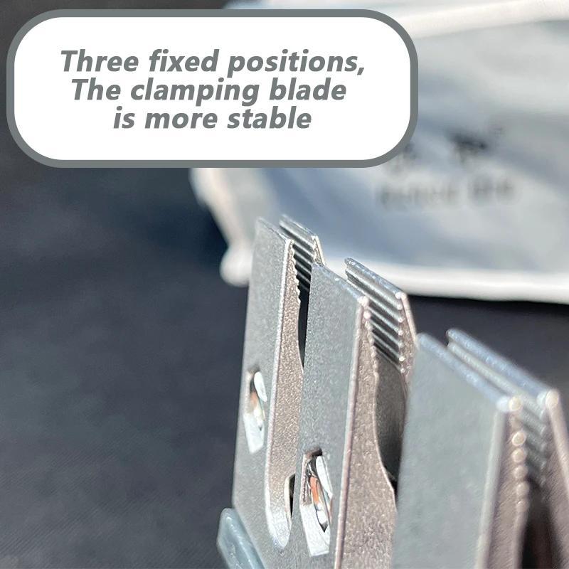 Afilador de cuchillos de ángulo fijo para cuchillos de cocina con pulidor de diamantes y piedra de afilar