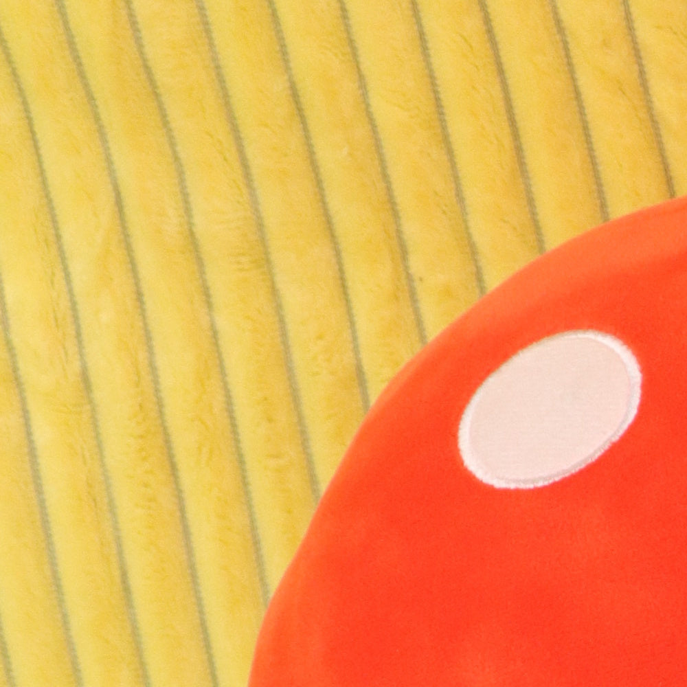 Juguete de hongo de felpa roja para niñas y niños, suave regalo de Navidad y cumpleaños