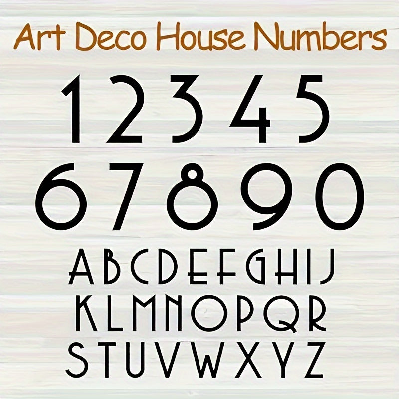 Black Metal House Number Sign 149-87 Wall-Mount Address Plaque Handcrafted Durable