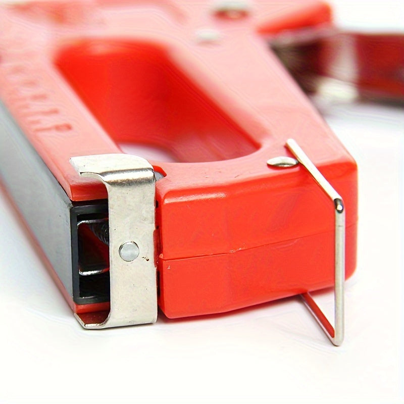 3-in-1 Manual Staple Gun with Durable Plastic Staples for Home Use