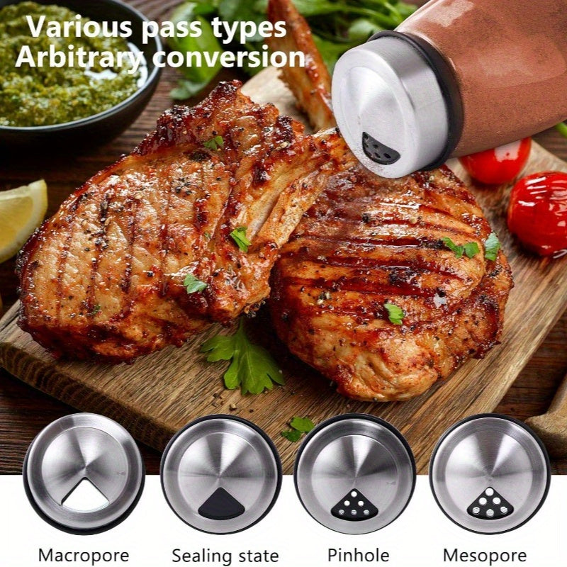 6/12pcs Rotating Spice Rack Set with 360° Swivel for Kitchen Cabinets and Countertops