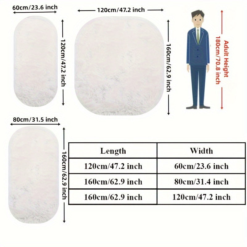 Элегантный серый овальный коврик с узором тай-дай - изготовлен из мягкого, нескользящего полиэстера, идеально подходит для спальни, гостиной, прихожей или коридора - прост в уходе, легкий, стильный предмет домашнего декора, коврик для гостиной.