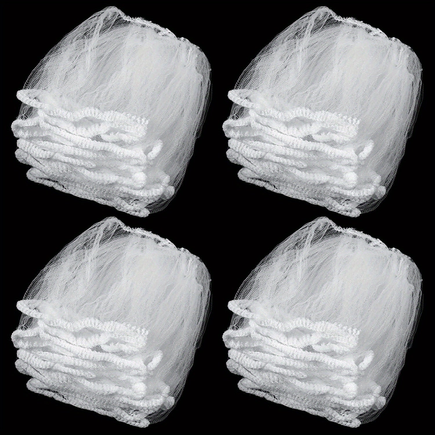 100-Pack Fabric Kitchen Sink Strainers Food Waste Catchers Drain Cleaner Clog Prevention