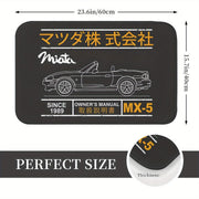 MX-5 Miata Yotoq Xonasi Gilami: Har qanday xona uchun zamonaviy uy bezak gilami