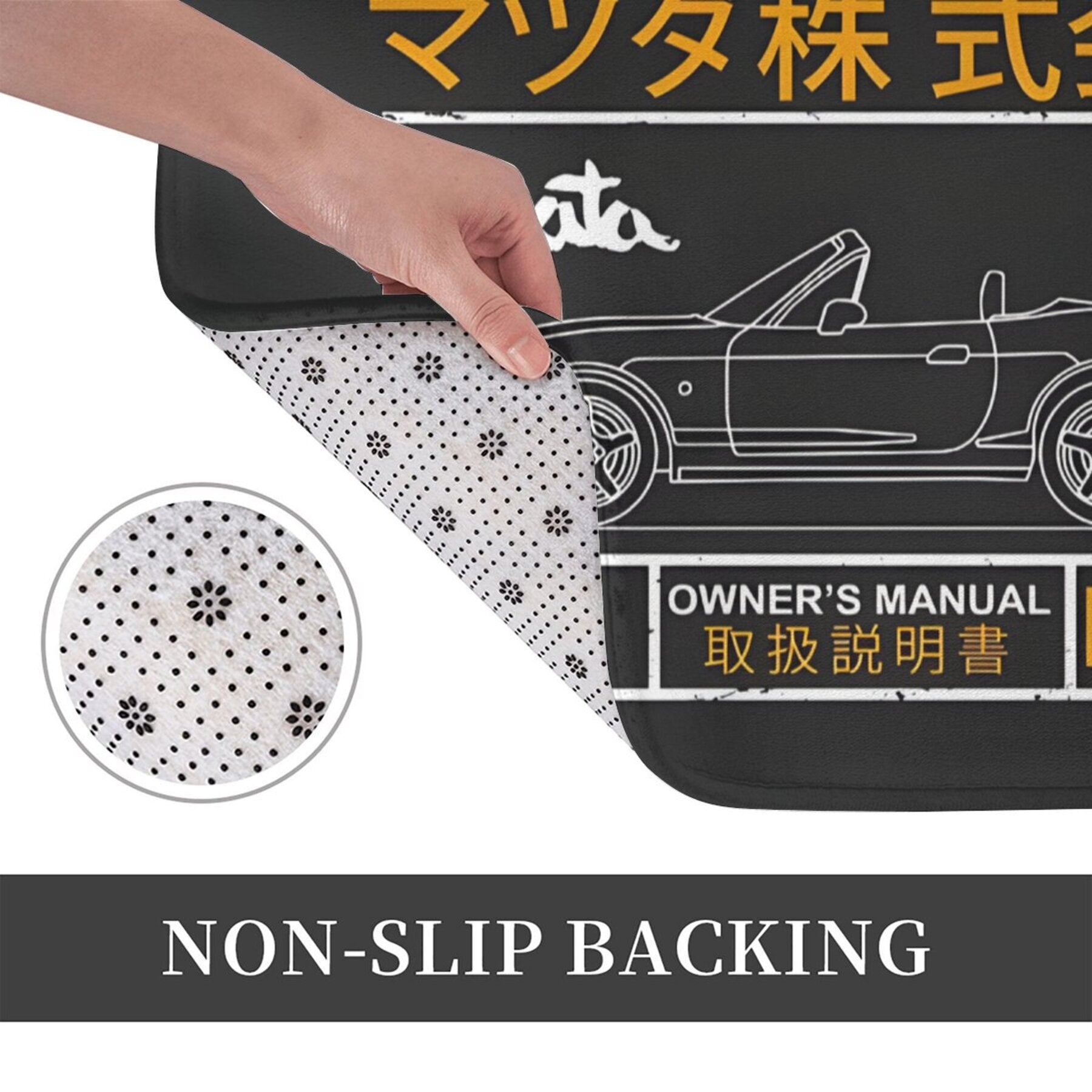 MX-5 Miata Yotoq Xonasi Gilami: Har qanday xona uchun zamonaviy uy bezak gilami