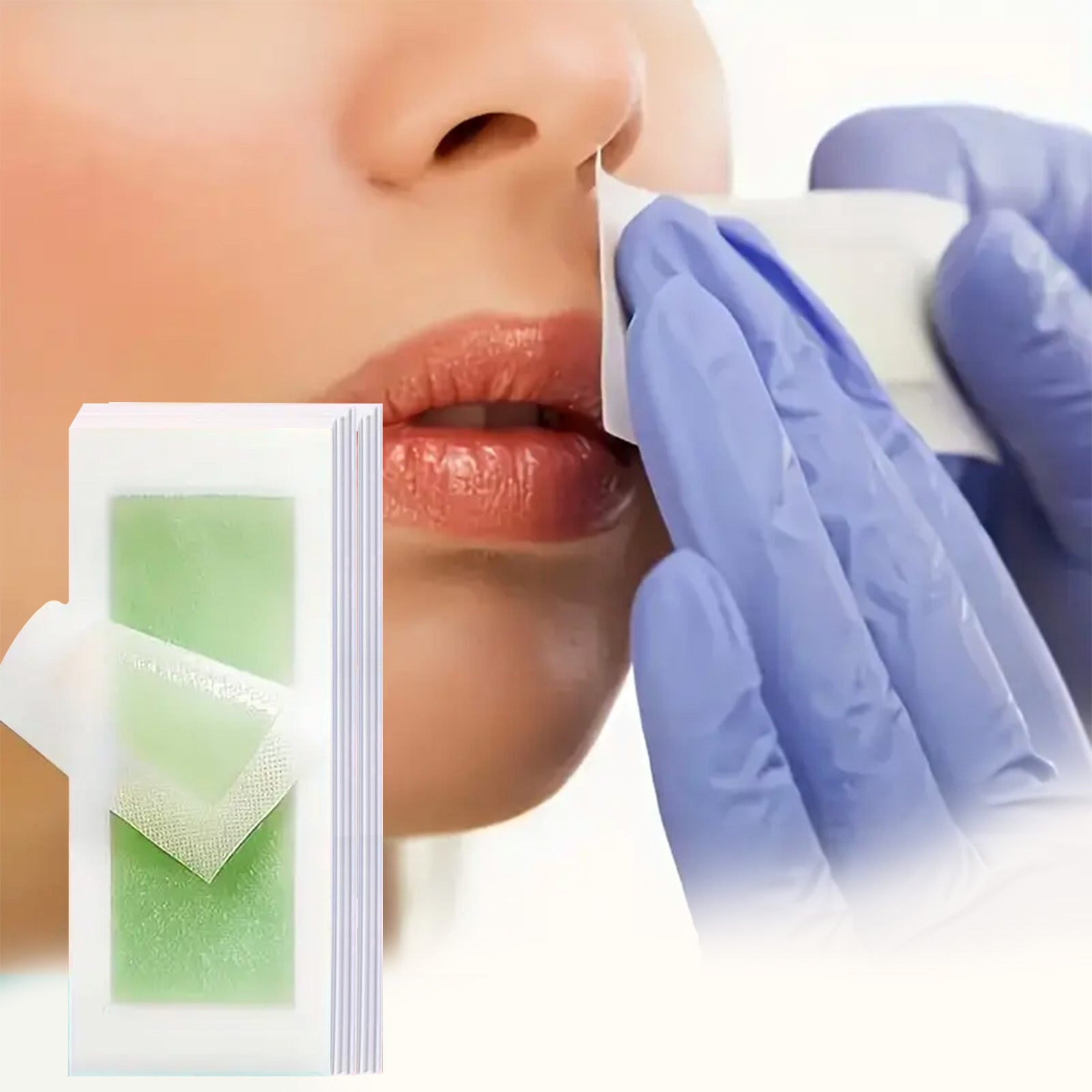 Multi-Purpose Depilatory Wax Paper for Face Body Bikini Line