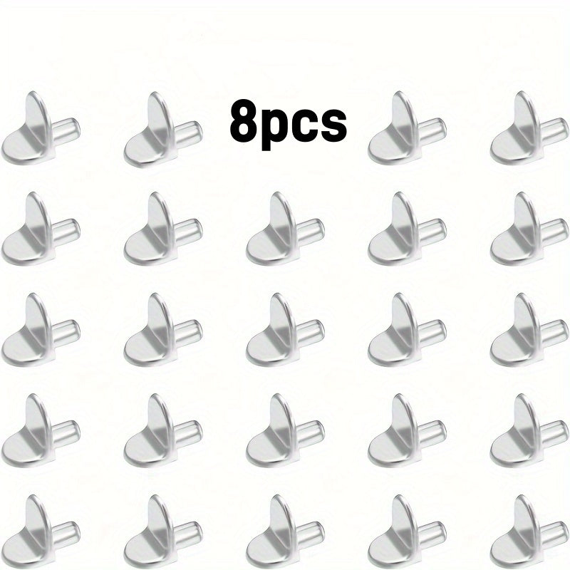 Pasadores de soporte en forma de L de metal, de 5 mm, para armarios, estanterías y armarios