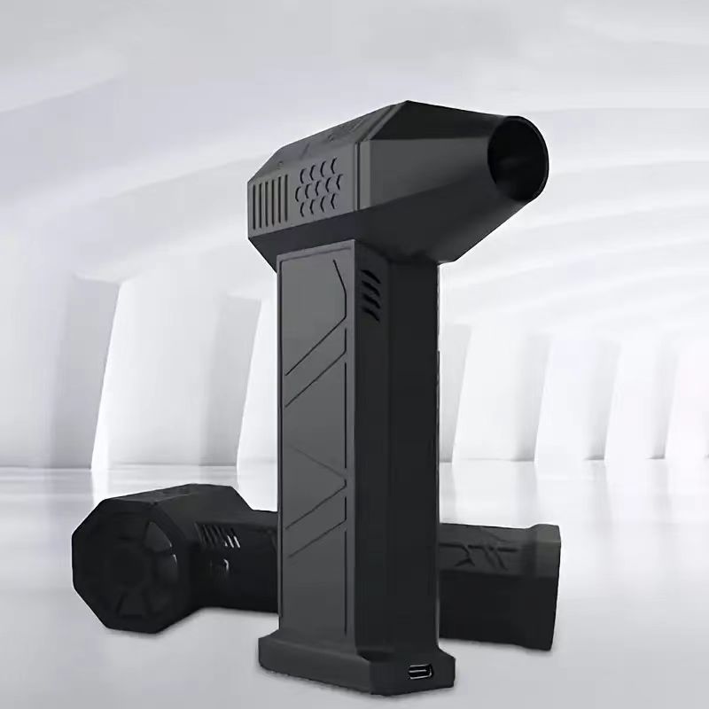 Portativ Mini Turbo Jet Simsiz Qo'l Dust Blower 8000mAh Li-ion Qayta Zaryadlanadigan Batareya, USB Zaryadlash, Avtomobillar, Klaviaturalar, Avtomobil O'rindiqlari va Grillar uchun Ko'p Maqsadli Havo Tozalagich