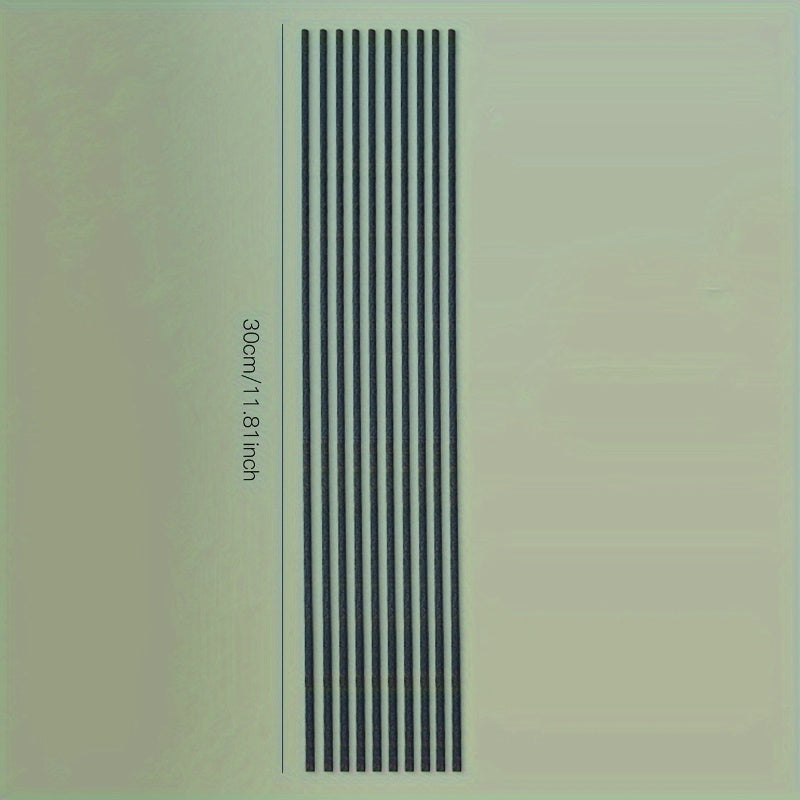 10 ta rattan difuzor tayoqchalari, ko'p maqsadli uy va hammom hidlari uchun.