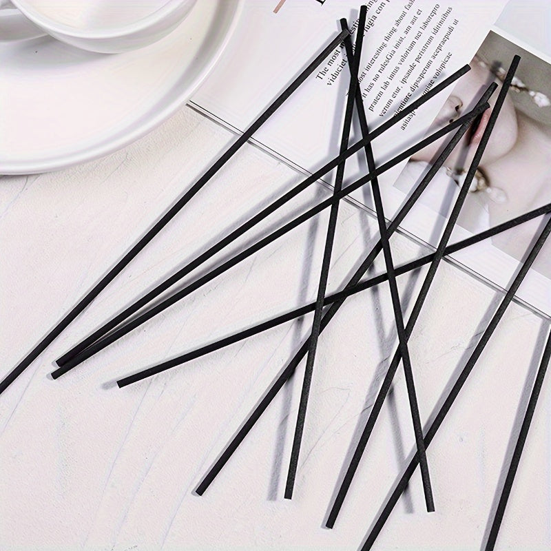 10 ta rattan difuzor tayoqchalari, ko'p maqsadli uy va hammom hidlari uchun.