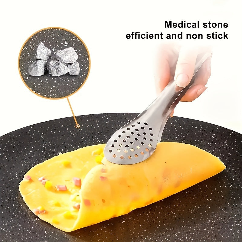 Large Non-Stick BBQ Grill Pan 34x28cm Indoor Outdoor Teppanyaki Gas Induction Stove