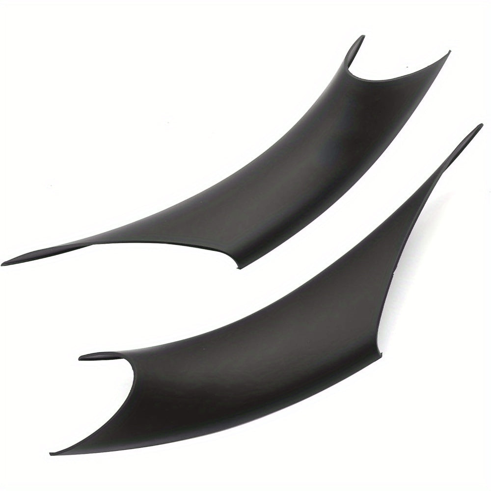 Matte Black Inner Door Handle Covers for 3 Series and 4 Series Cars