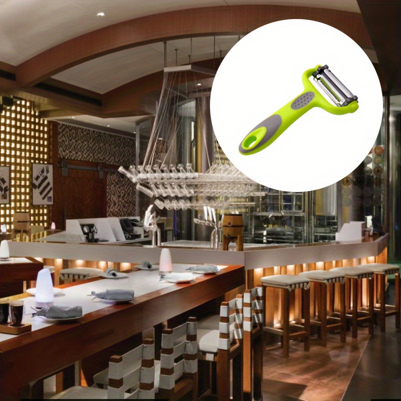 Stainless Steel Kitchen Gadget Set with Peeler Slicer and Shredder for Fruits Vegetables