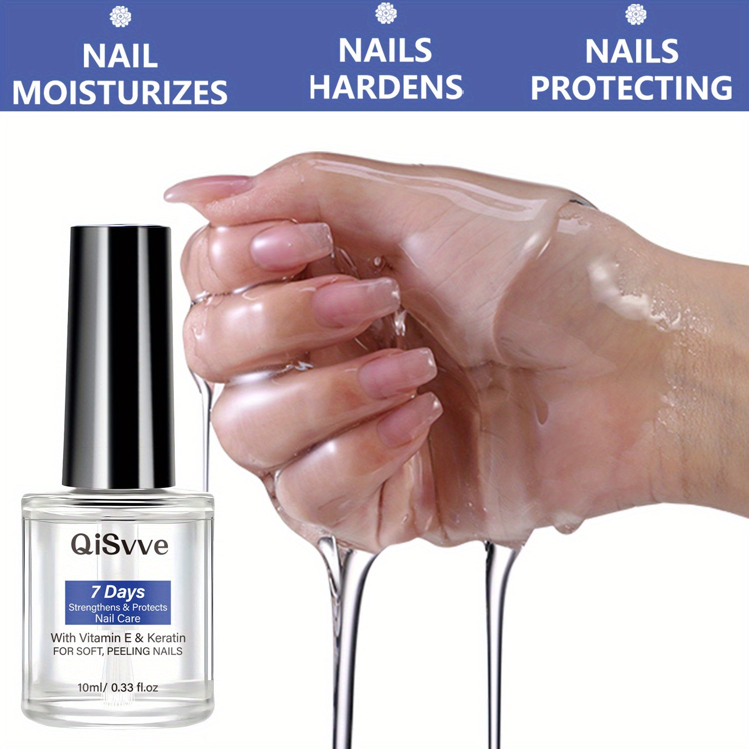 Долговечный кератиновый лак для ногтей для женщин, без спирта, летний набор