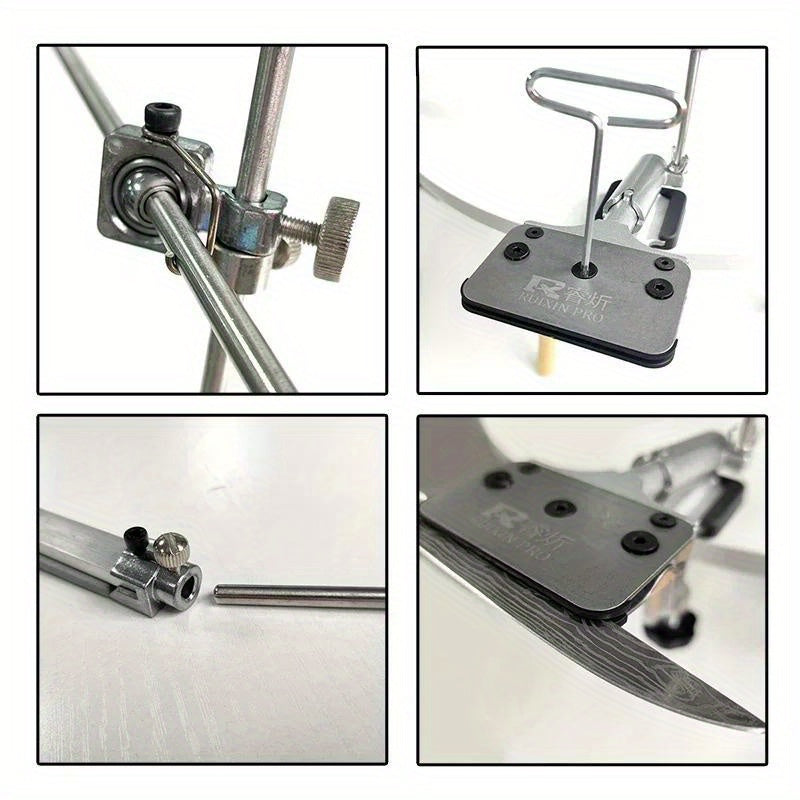 Fixed Angle Diamond Knife Sharpener with Aluminum Alloy Body