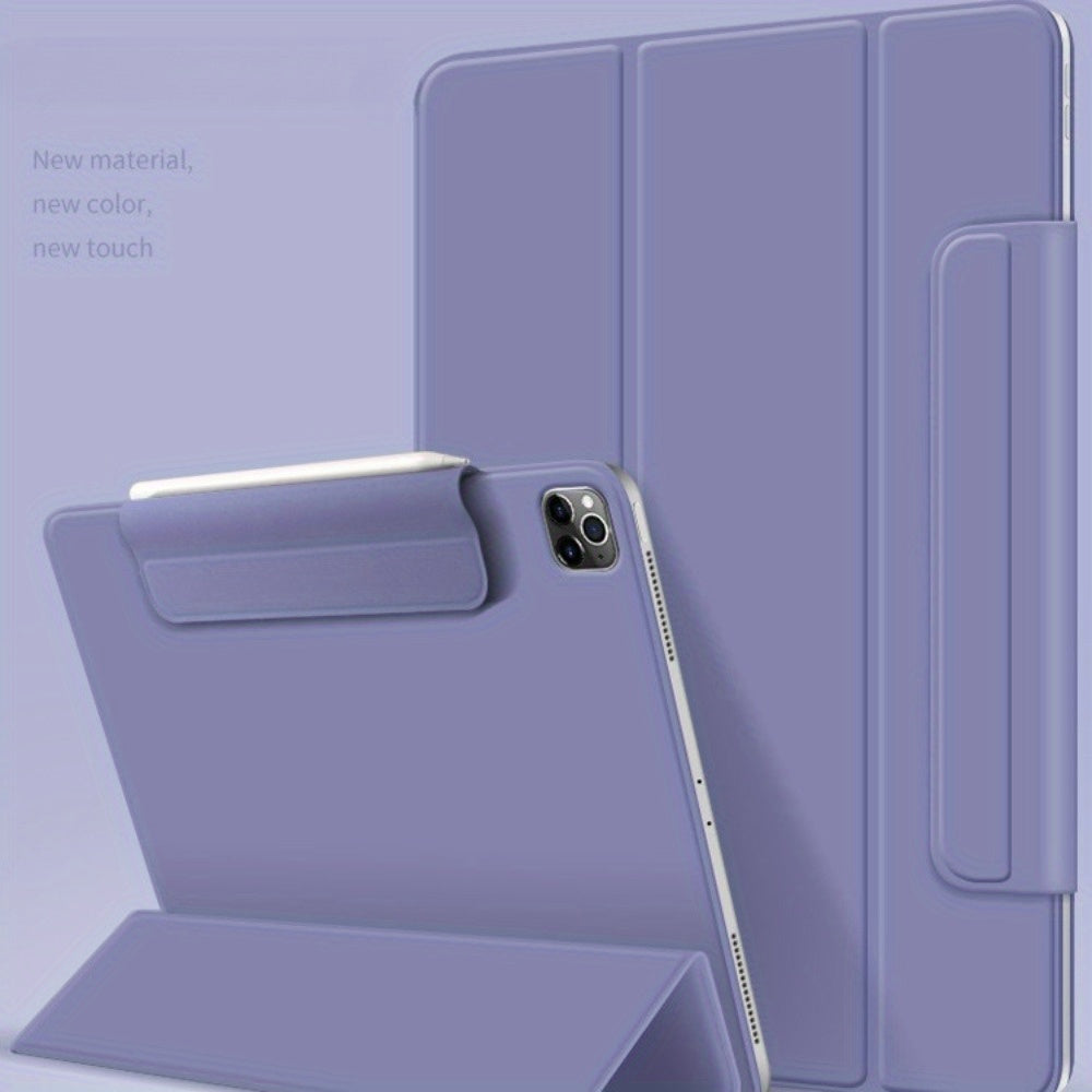 Искусственный кожаный чехол для iPad Mini 6 Air 4/5 Pro 11 2022 2024 ультра тонкий жесткий корпус с держателем для ручки магнитным замком