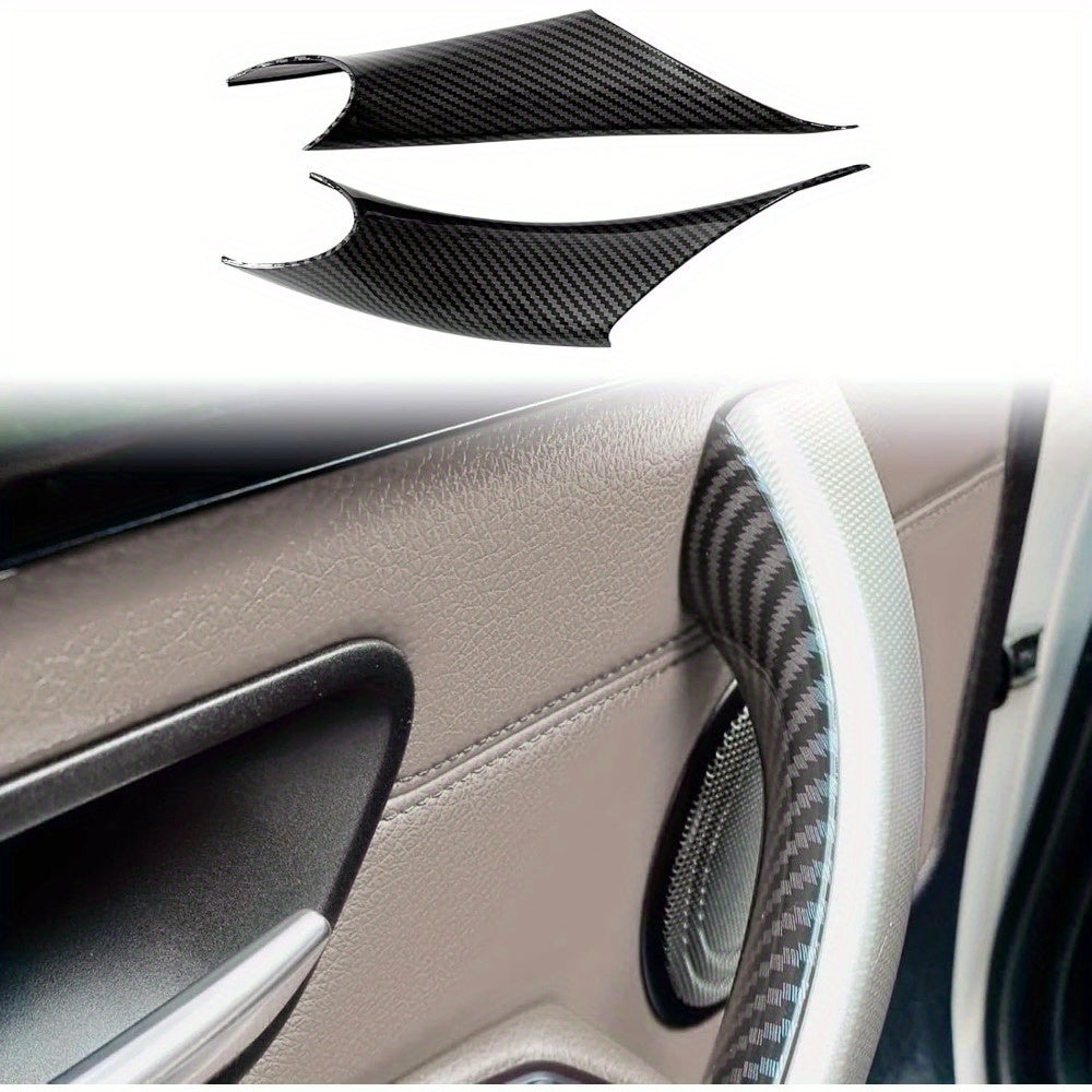 Interior Car Door Handle Cover Set for 3/4 Series F30 F31 F32 F33 F34 F36 F80 F82