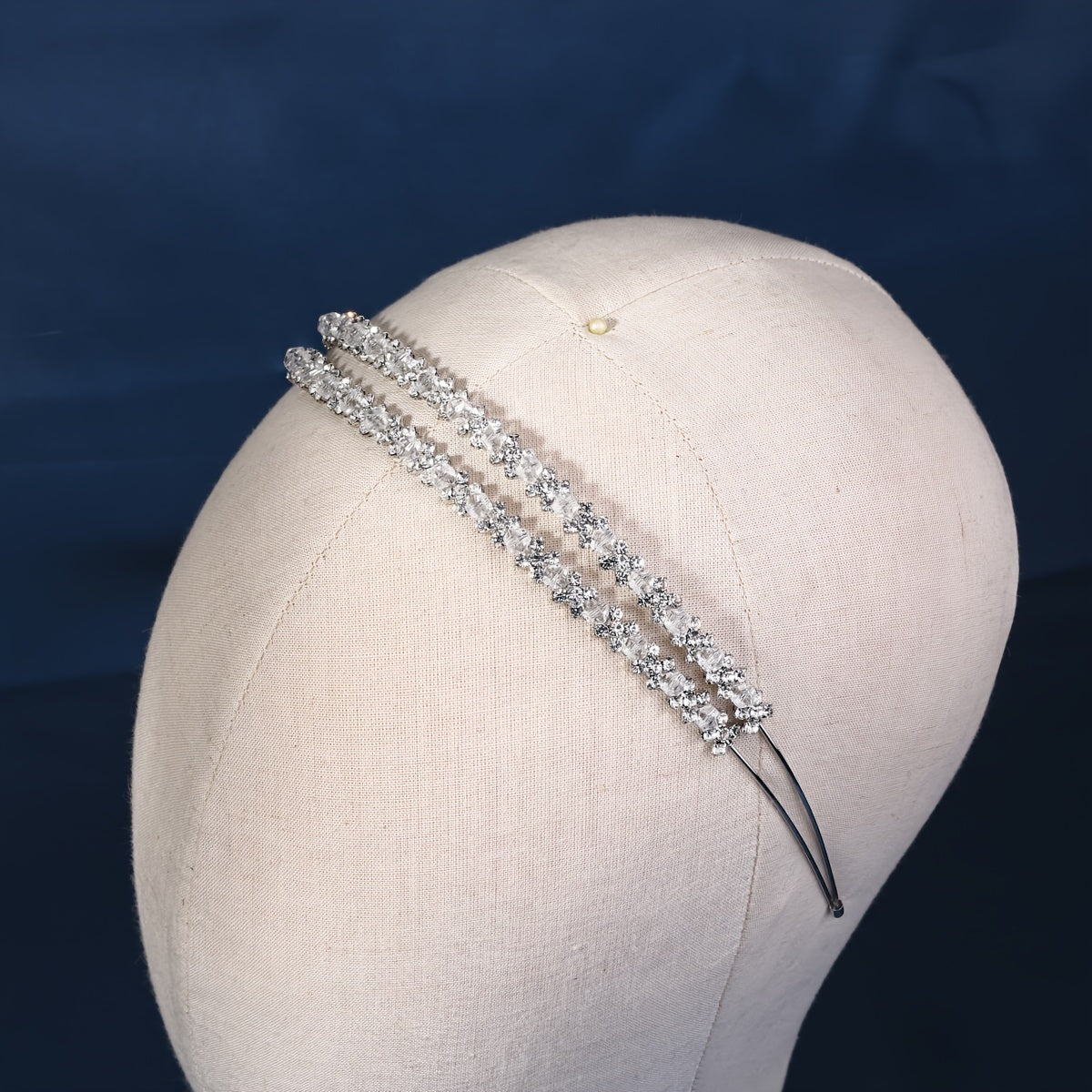 Bridal Rhinestone Headband Crystal Tiara for Weddings and Formal Events