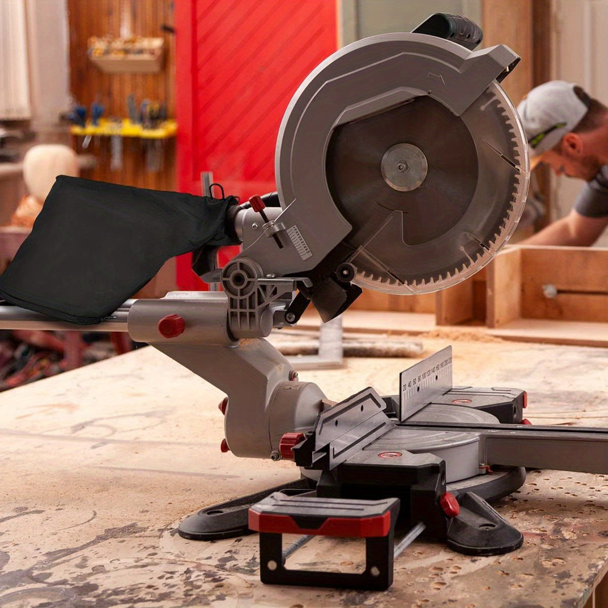 Black Dust Collection Bags for 225 Model Mitre Saw and Universal Fit for Sander and Planer