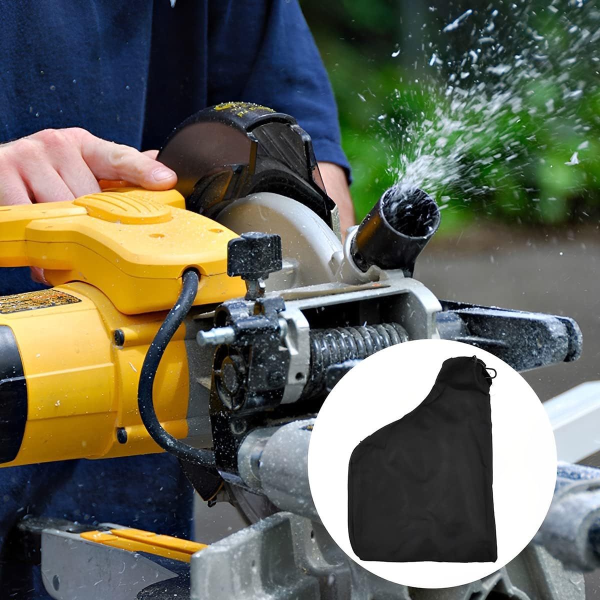 Черные мешки для сбора пыли для торцовочной пилы модели 225 и универсальные для шлифовальной машины и фуганка