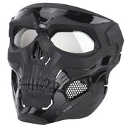 Skeleton Themed Mask Nylon Plastic Drawstring for Outdoor Sports and Training