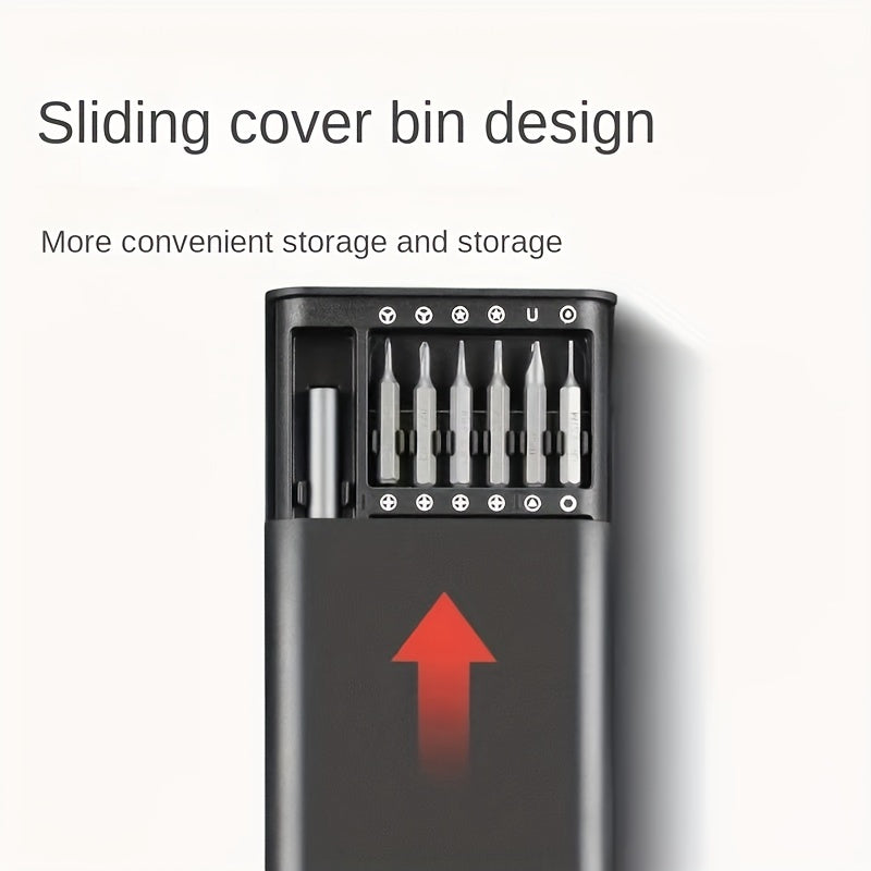 25-in-1 Precision Screwdriver Set for Mobile Phone and Tablet Repair Durable Plastic