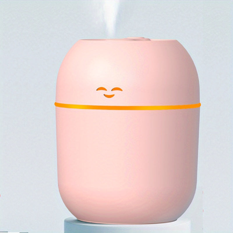 Compact USB Facial Steamer for Home Office Car Use Low Voltage Durable Plastic