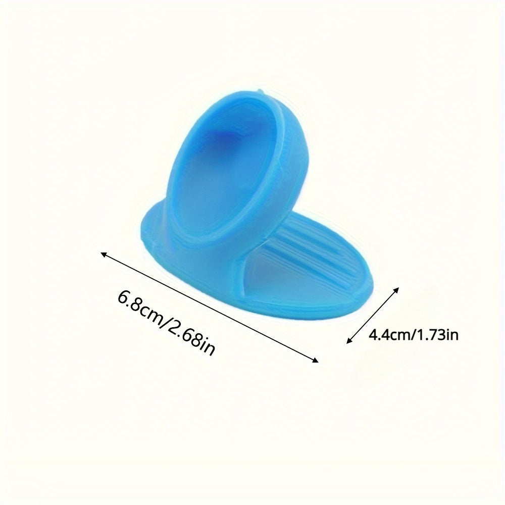 Silicone barmoq tutqichlari issiq taomlar uchun, issiqlikka chidamli, elektr bo'lmagan qozon tutqichlari