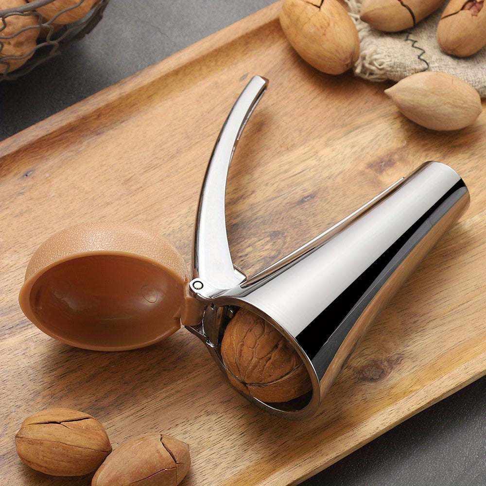Walnut Cracker Zinc Alloy Nut Pliers Kitchen Tool Durable Effortless Shelling