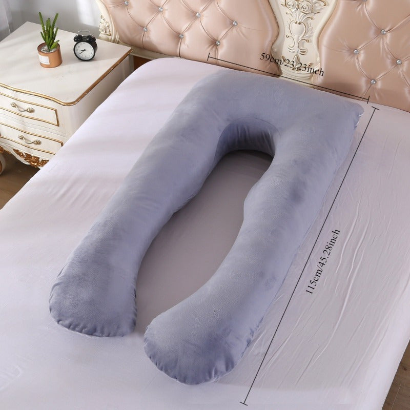Pregnancy Pillow U-Shaped Support Cushion Full Body Maternity Pillow