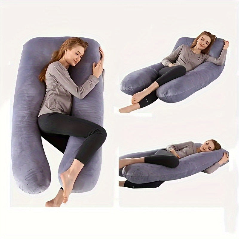 Pregnancy Pillow U-Shaped Support Cushion Full Body Maternity Pillow