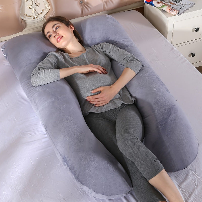Pregnancy Pillow U-Shaped Support Cushion Full Body Maternity Pillow