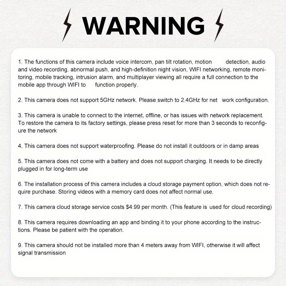 Dual-View White Security Cameras 2MP FHD 1080P Surveillance for Monitoring