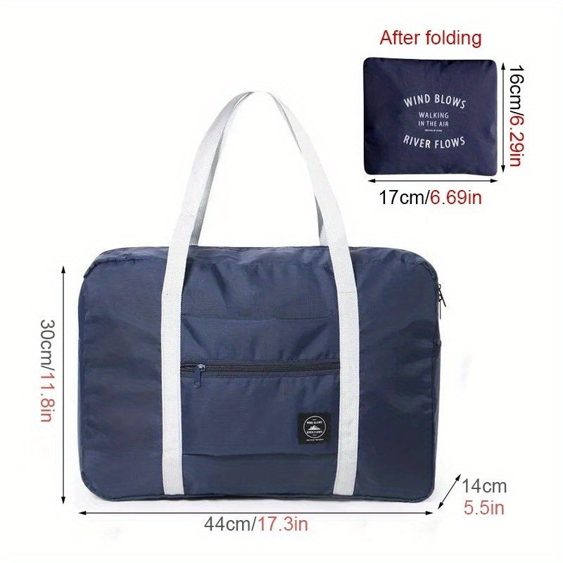 Foldable Nylon Travel Bag Waterproof Large Capacity for Women and Men