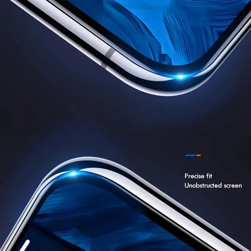 Защитное стекло HD из закаленного стекла для iPhone 7 Plus и новее с защитой от пузырей и падений