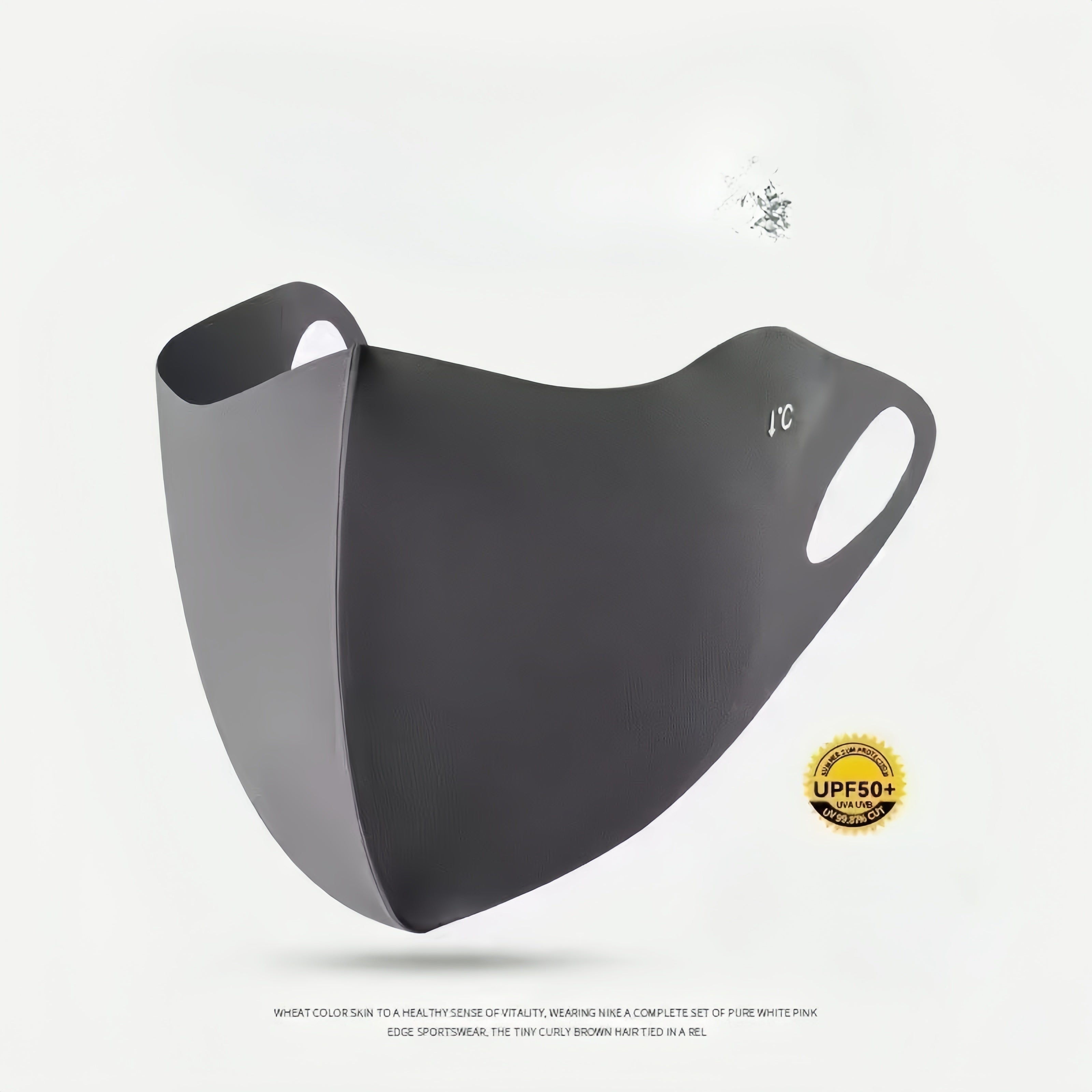 Juego de 4 mascarillas faciales unisex con protección UV, transpirables, de nylon elástico, para ciclismo y actividades al aire libre