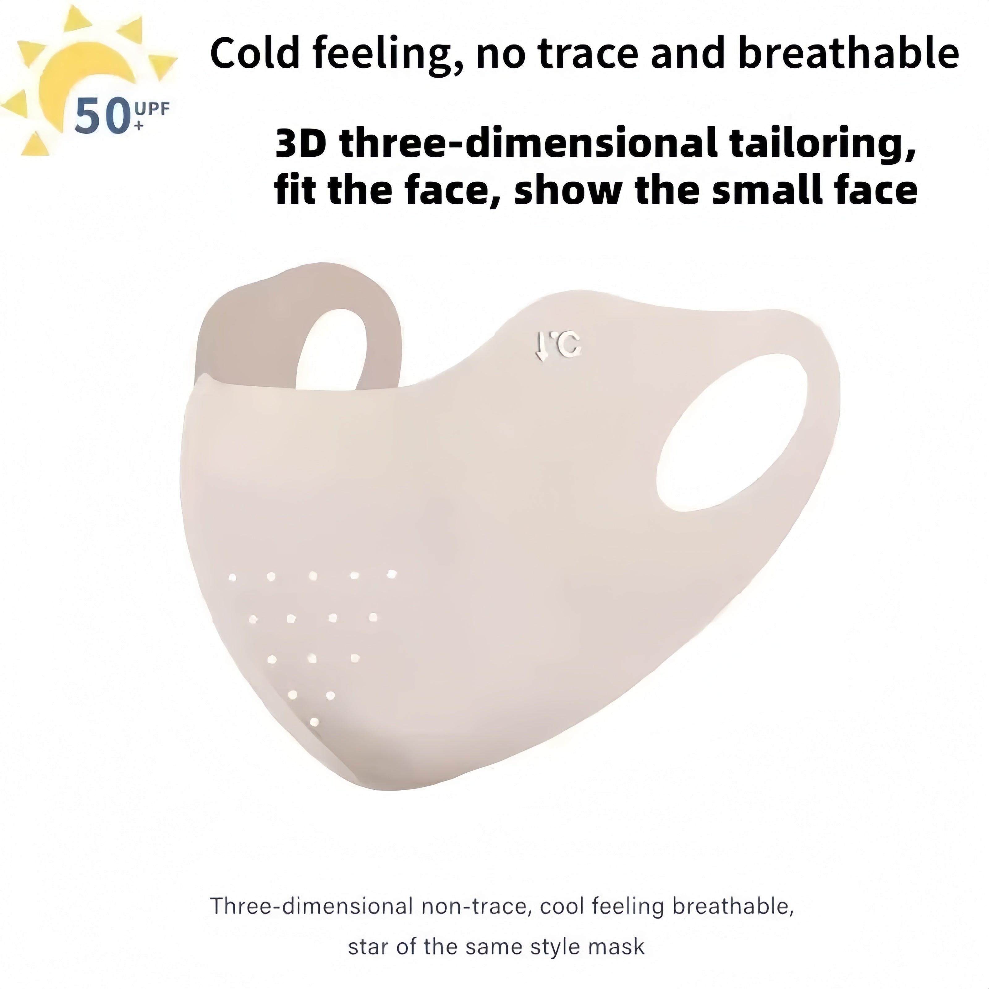 Juego de 4 mascarillas faciales unisex con protección UV, transpirables, de nylon elástico, para ciclismo y actividades al aire libre