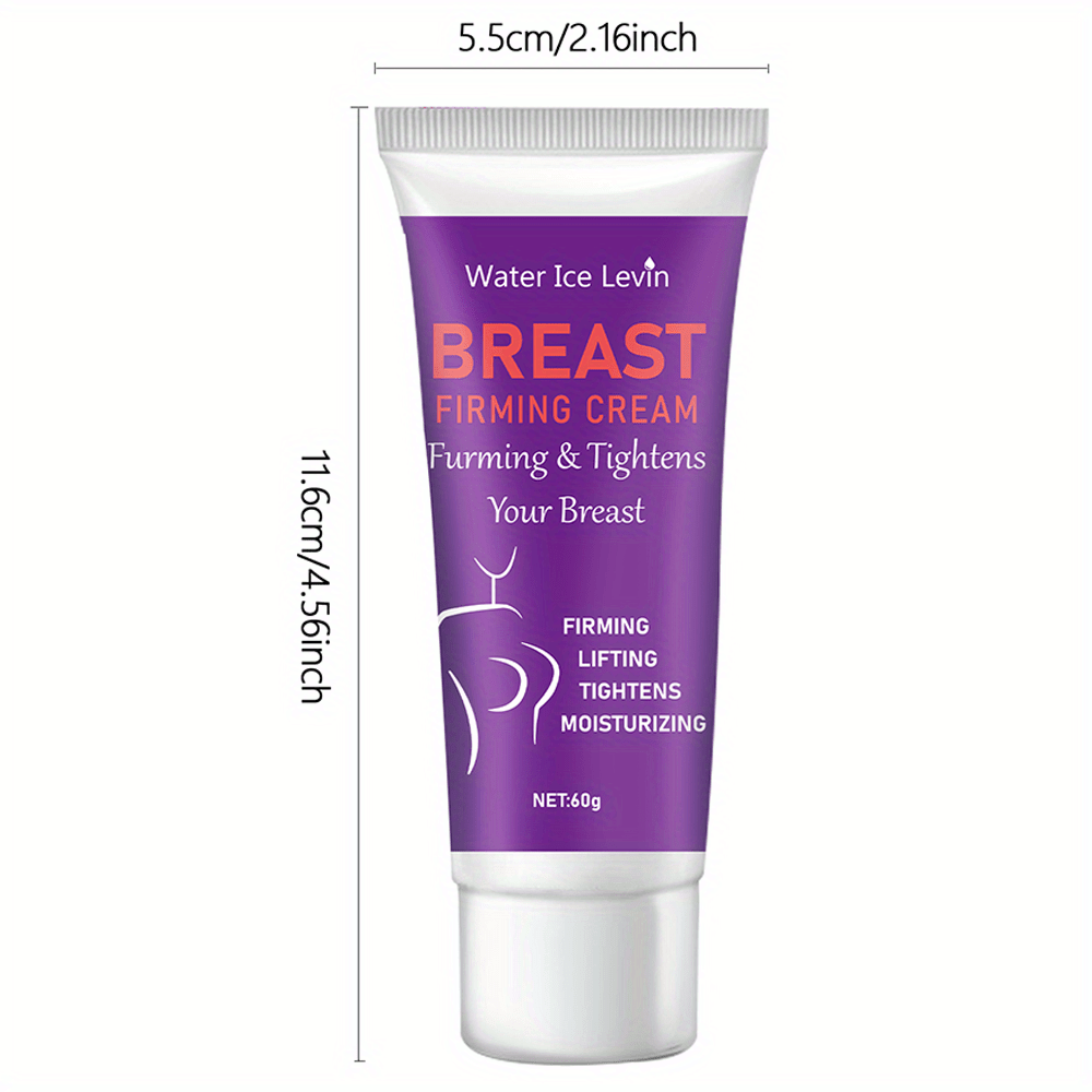 Women's Breast Firming Cream Tightens Lifts Natural Ingredients Hyaluronic Acid
