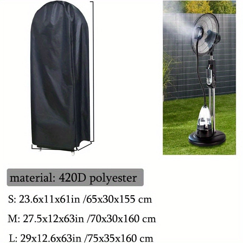 Плотный водонепроницаемый чехол для уличного водяного распылителя охлаждающего вентилятора, пылезащитный защитный чехол для патии, мисты вентилятор