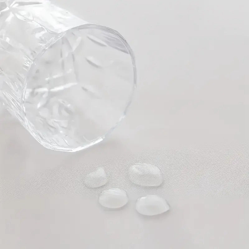 Polyester Christmas Tablecloth Square Woven Water Stain Resistant Holiday Decor