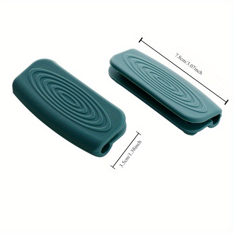 Silicone Pot Handle Covers Set of 2 Heat Resistant Insulated Kitchen Accessory