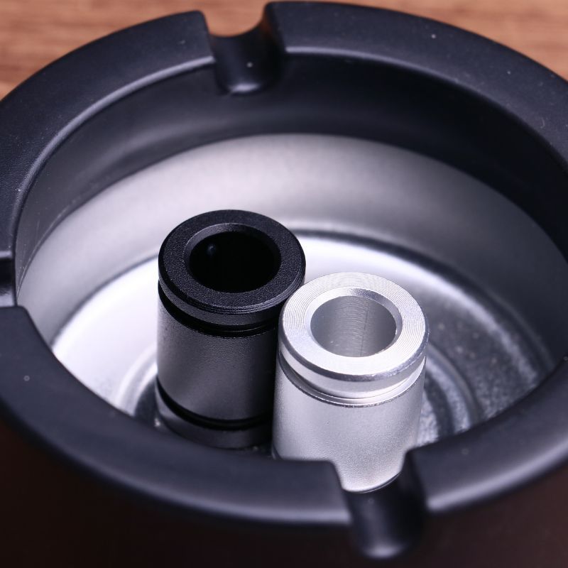 Metal Ashtray with Quick Smoke Extinguisher for Home Office Durable Aluminum