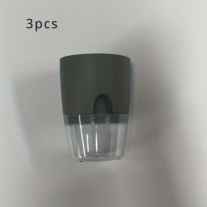 3 ta o'z-o'zini sug'oradigan o'simlik idishlari, ichki va tashqi bog'dorchilik uchun shisha bilan - elektr energiyasi talab qilinmaydi